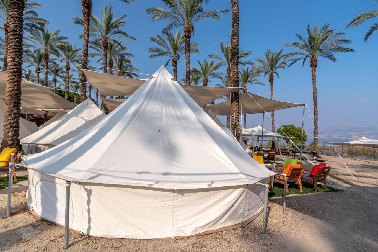 Luxury tent גלאמפינג מיא על הכנרת - חוף
